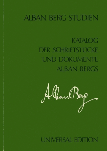 Berg Studien, Vol. 1/2