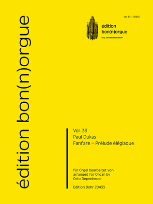 Fanfare – Prélude élégiaque (für Orgel)