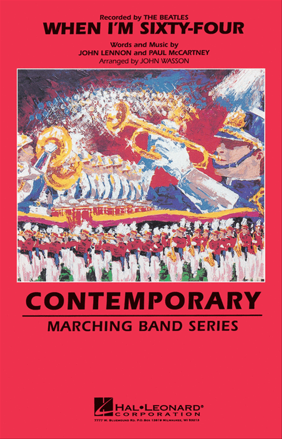 When I'm Sixty Four Marching Band scores gallery preview page 1