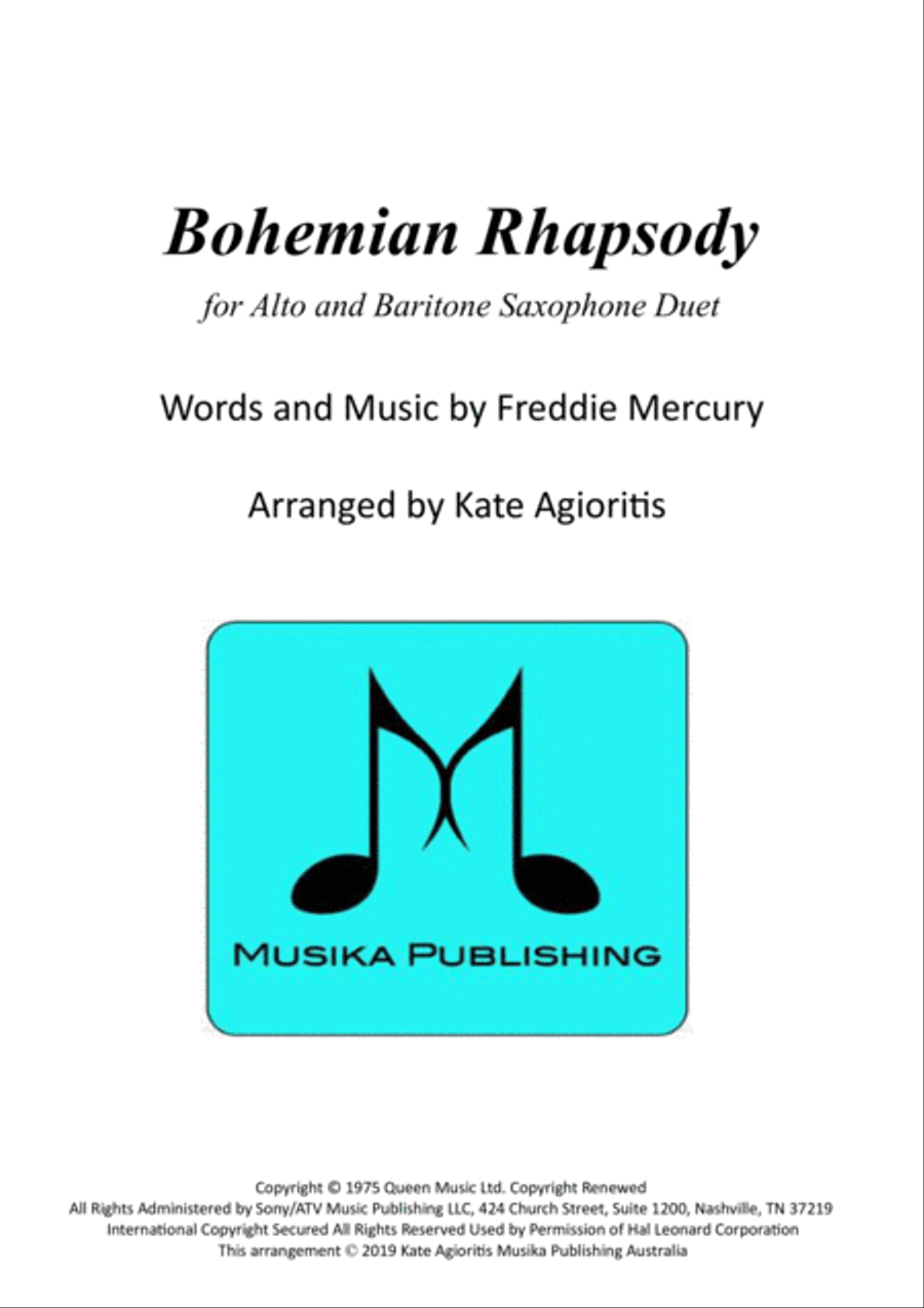 Bohemian Rhapsody Woodwind Duet scores gallery preview page 2