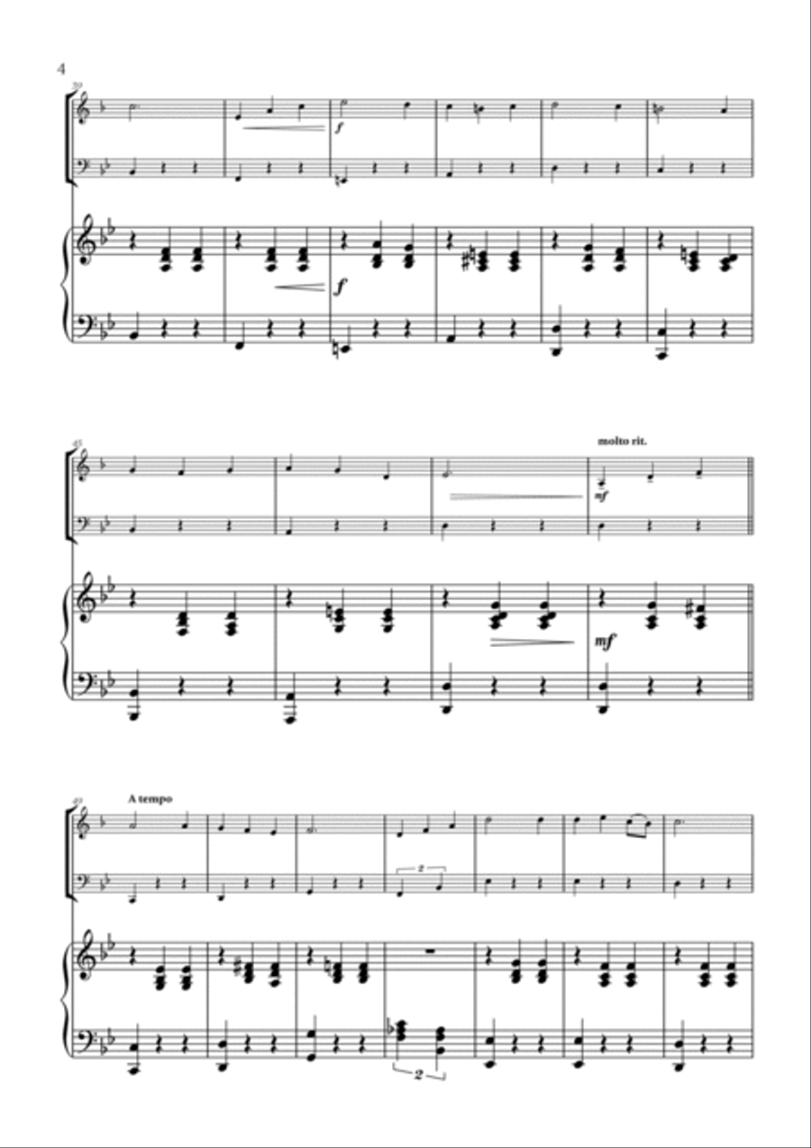 Merry-go-round Of Life Brass Duet scores gallery preview page 4