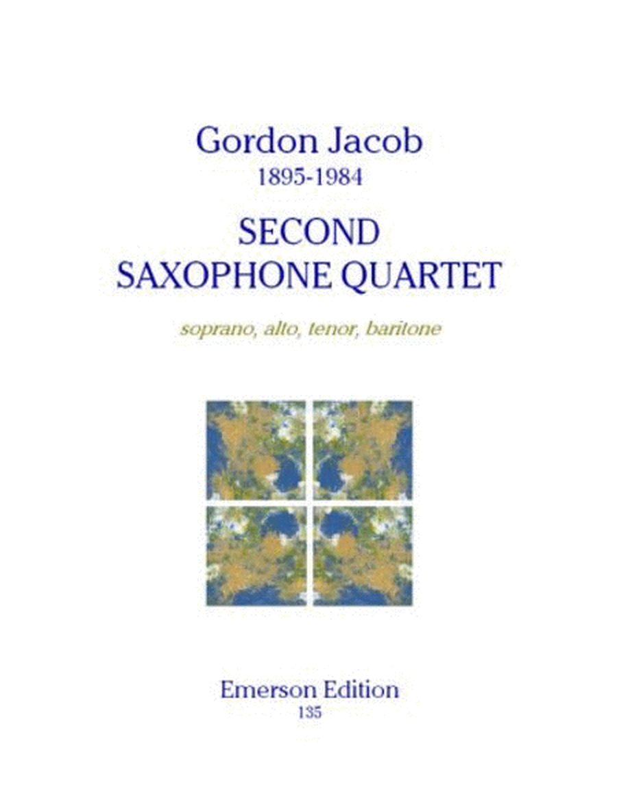 Second Saxophone Quartet