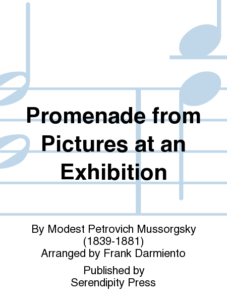 Promenade by Modest Petrovich Mussorgsky Brass Quartet - Sheet Music