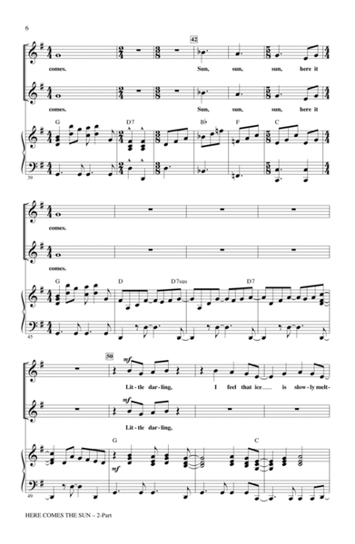 Here Comes The Sun (arr. Mac Huff) by Mac Huff Choir - Digital Sheet Music
