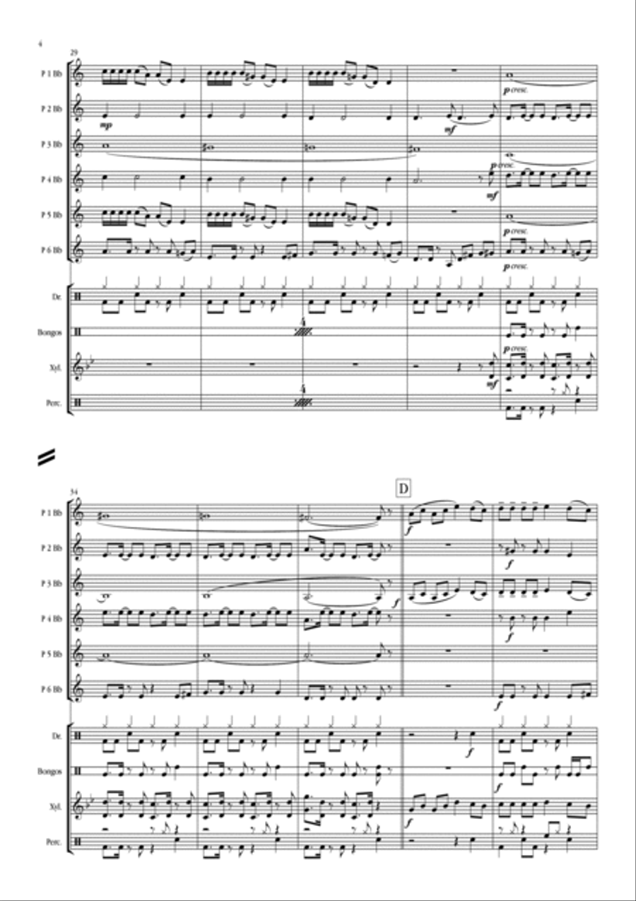 Bones Concert Band scores gallery preview page 4