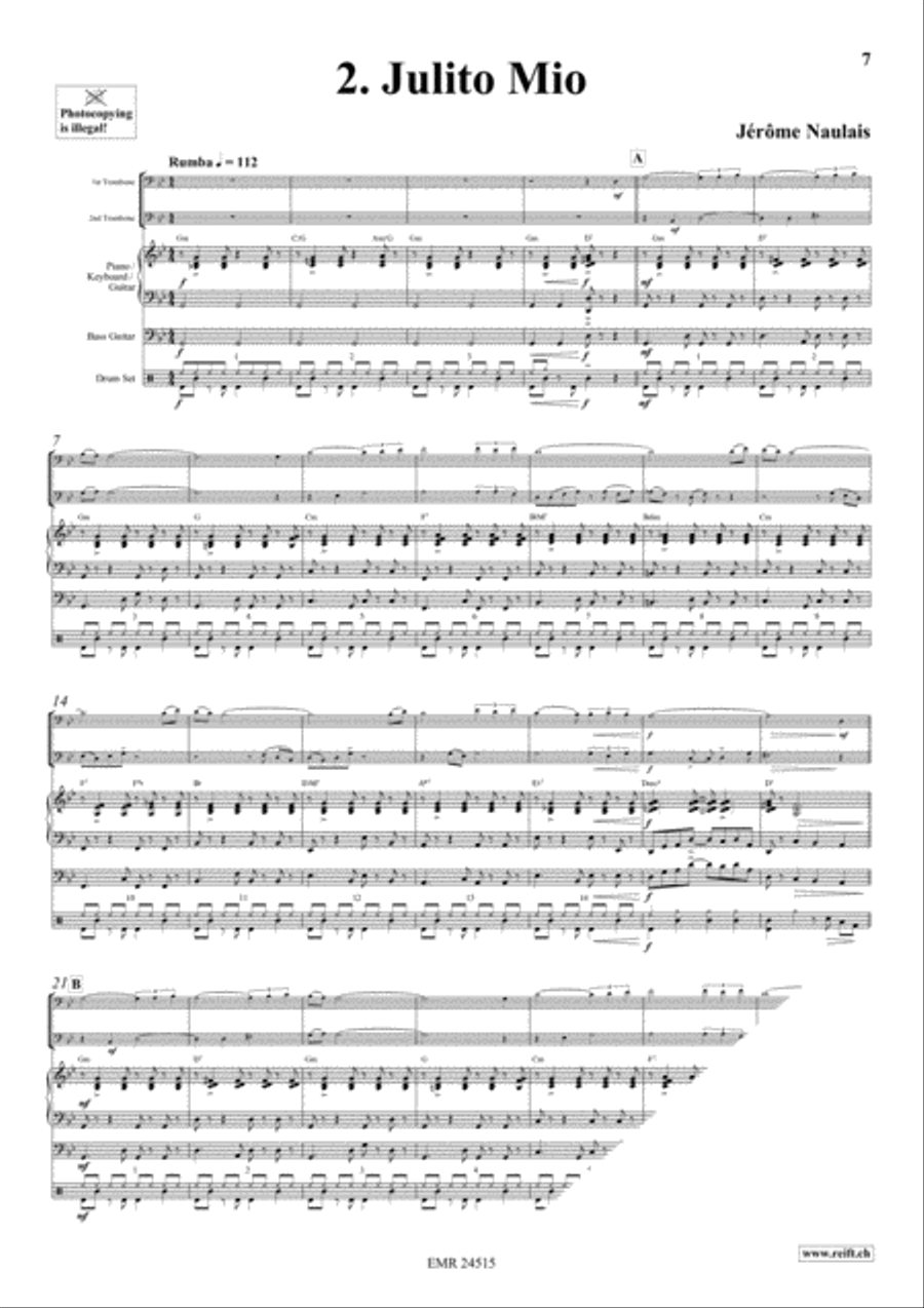 Play With Your Band Volume 3 Trombone Duet scores gallery preview page 4