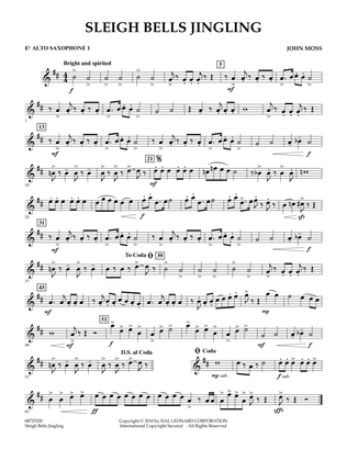 Sleigh Bells Jingling - Eb Alto Saxophone 1