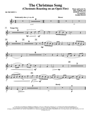 The Christmas Song (Chestnuts Roasting On An Open Fire) - Bb Trumpet 1