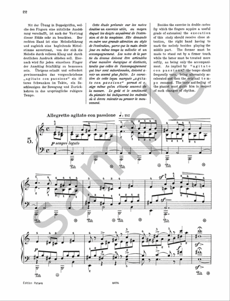 Studies Op. 70 Piano Method scores gallery preview page 5