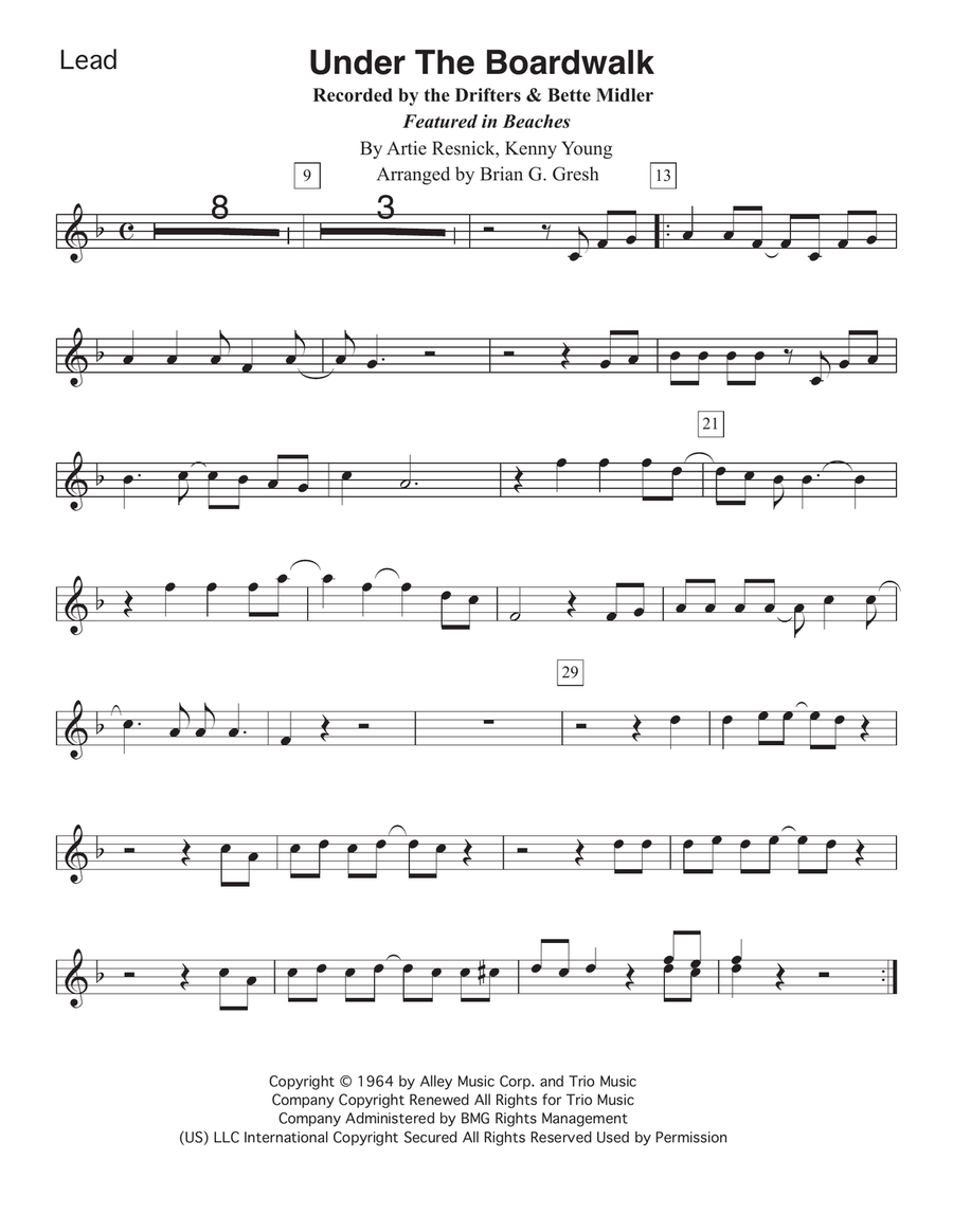Under The Boardwalk Steel Drum Band scores gallery preview page 5