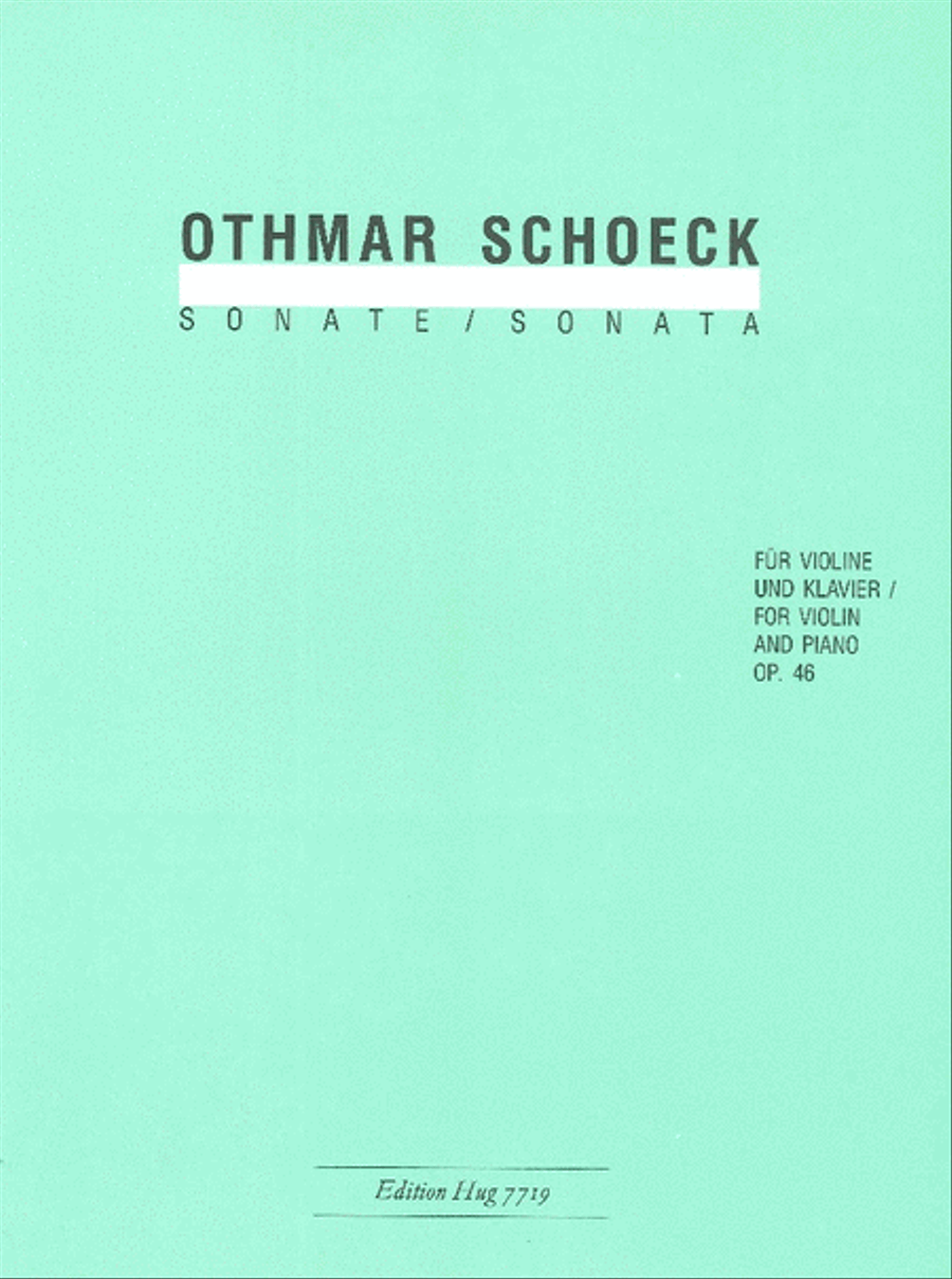 Sonate op 46 Sonate op 46 Violin Solo scores gallery preview page 1