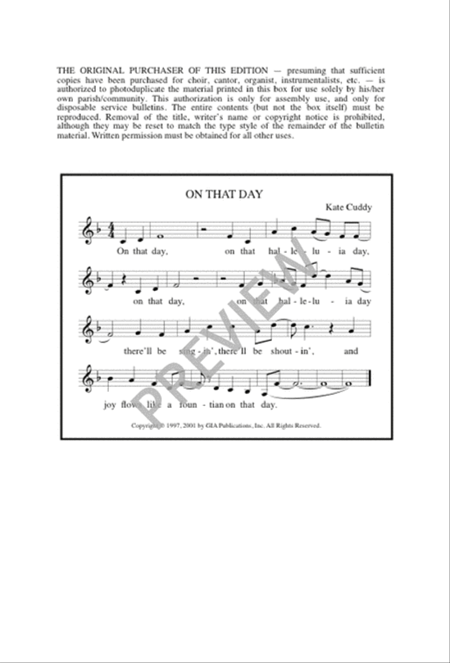 On That Day 4-Part scores gallery preview page 17