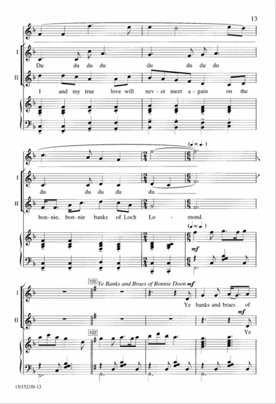 A Scottish Tribute A Scottish Tribute 2-Part scores gallery preview page 14