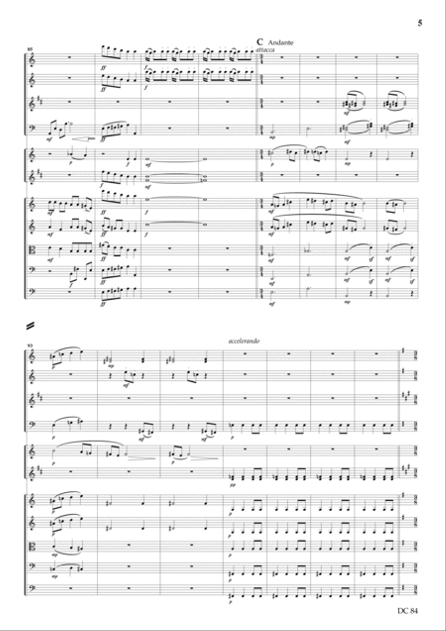 Polish Dances - score only Full Orchestra scores gallery preview page 5