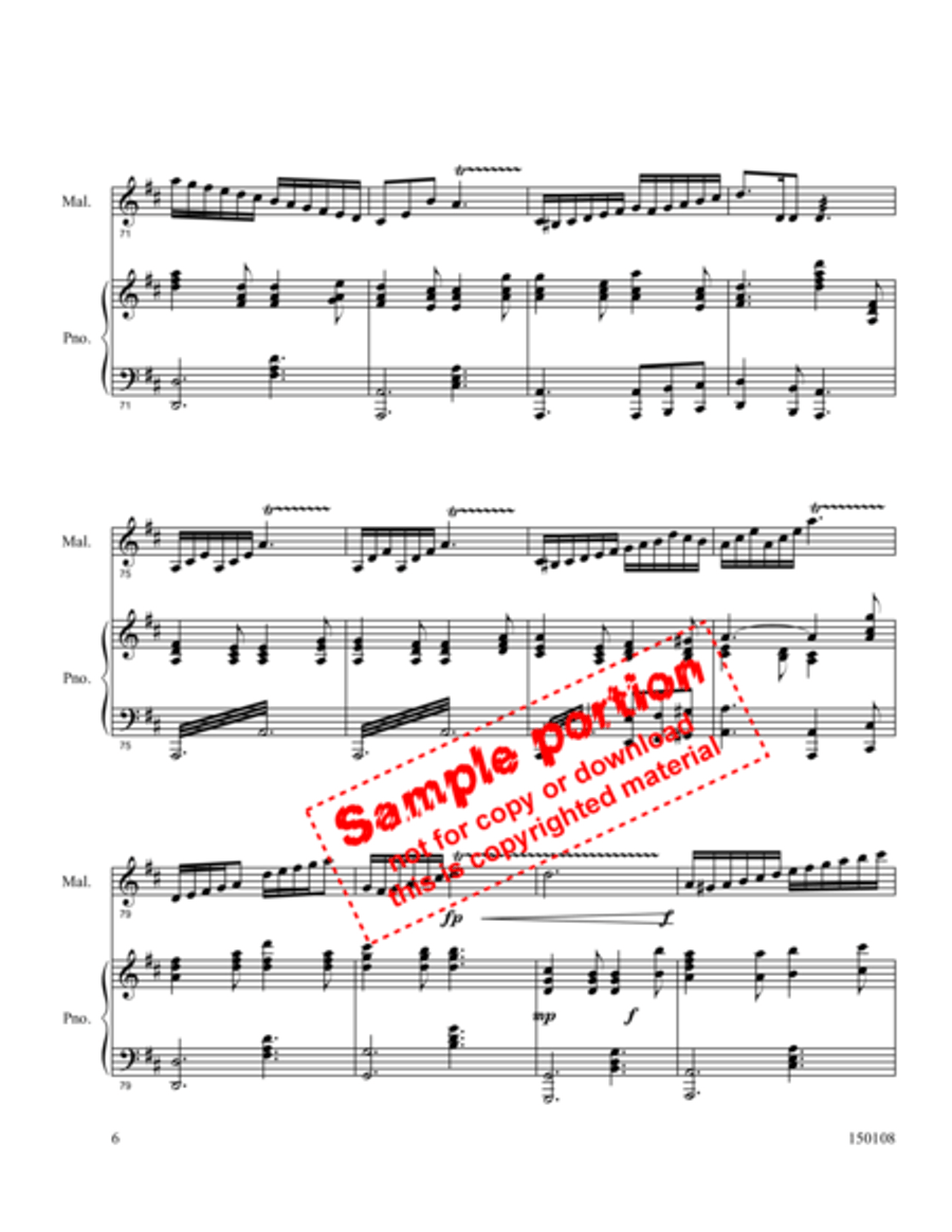 Faith Is The Victory Percussion scores gallery preview page 4