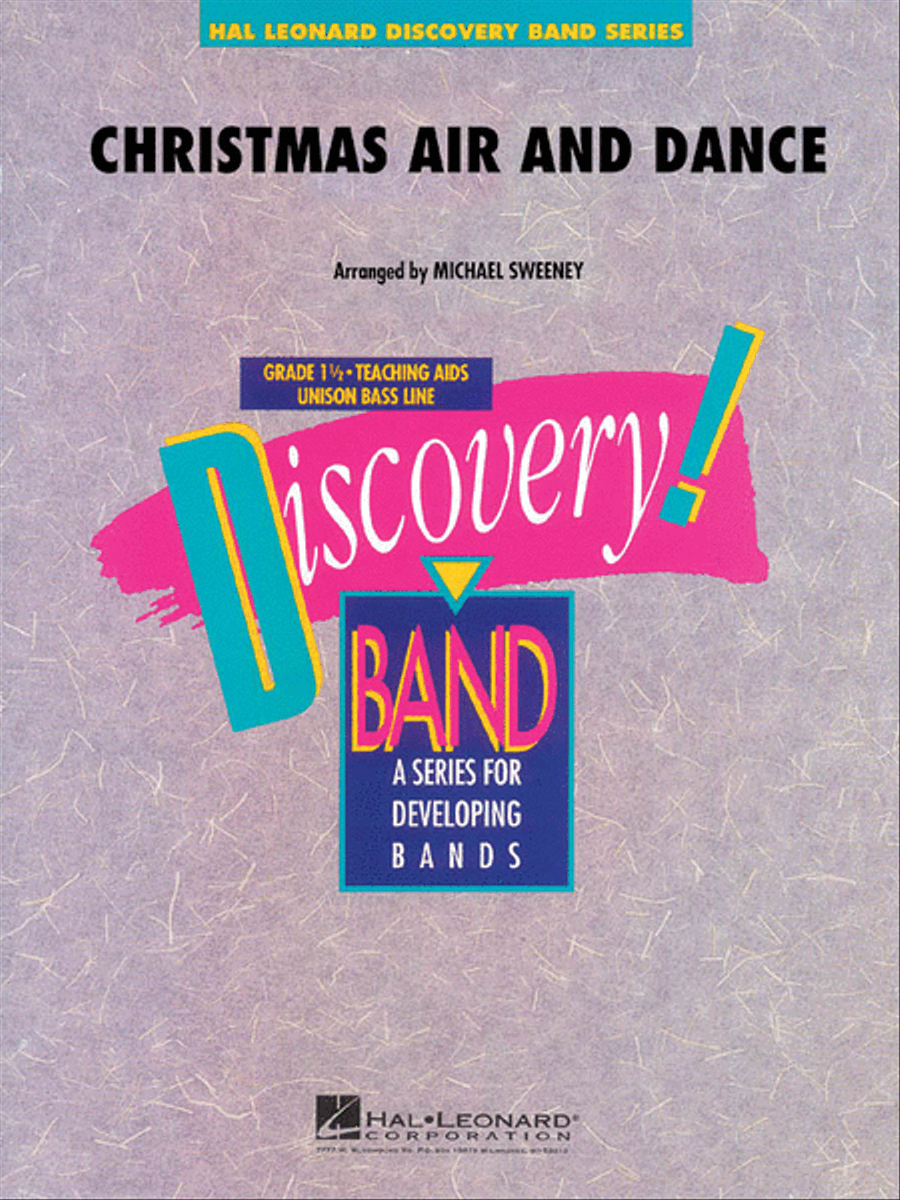 Christmas Air and Dance Christmas Air and Dance Concert Band Methods scores gallery preview page 1