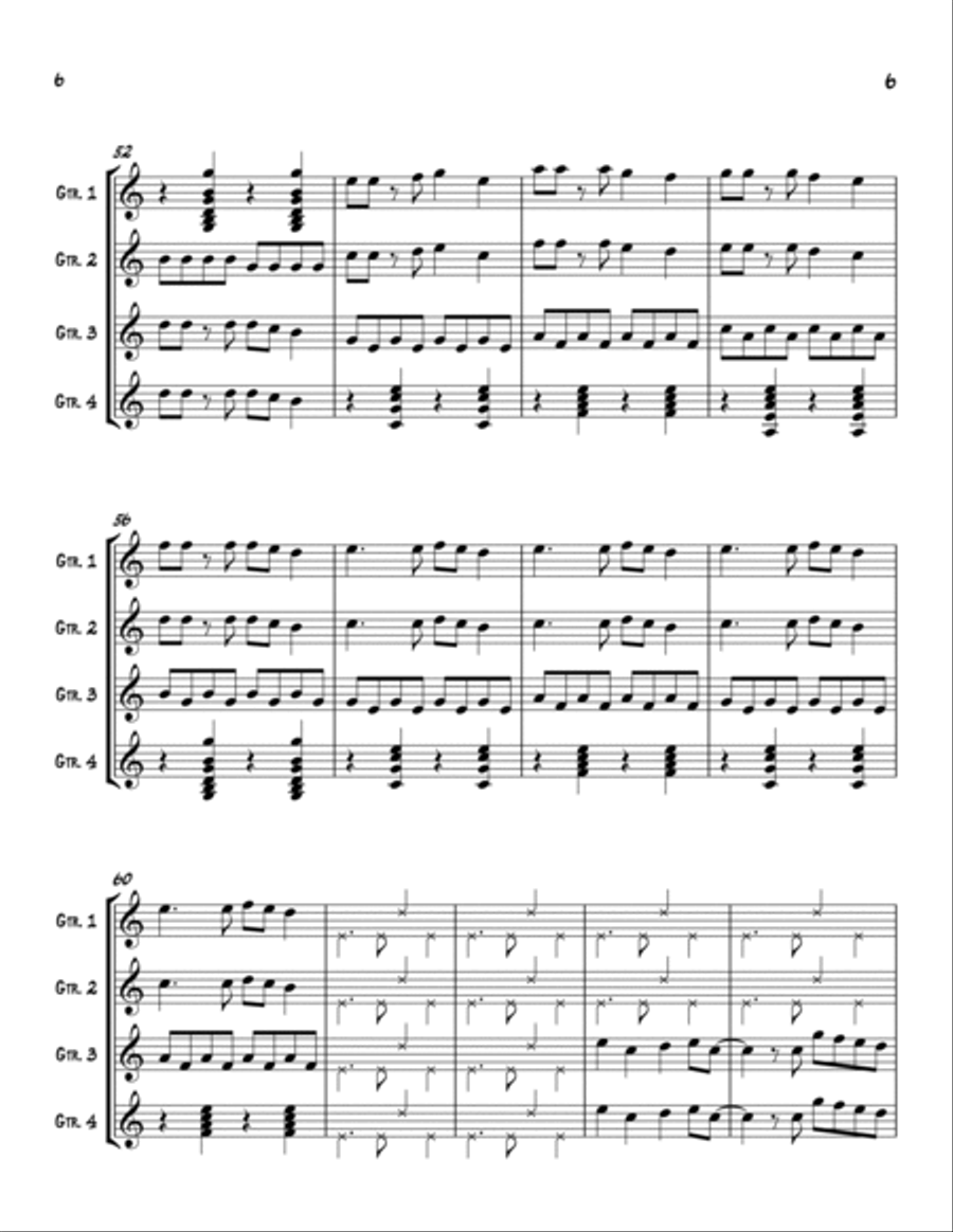 Wavin' Flag (coca-cola Celebration Mix) Acoustic Guitar scores gallery preview page 6