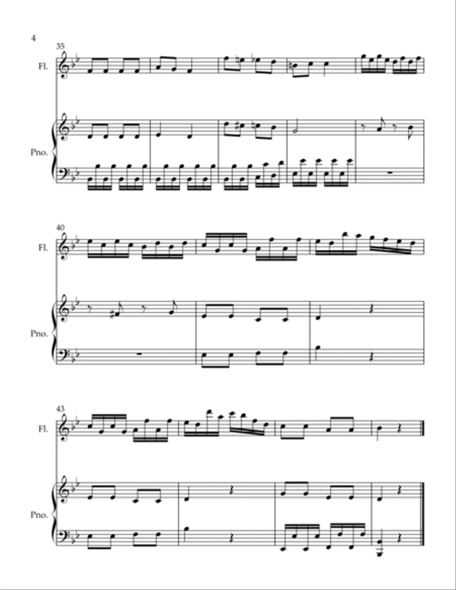 Con Spirito Flute Solo scores gallery preview page 4