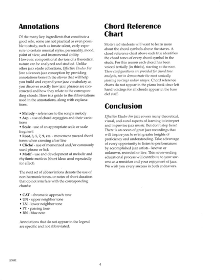 Effective Etudes For Jazz - Eb Alto Saxophone - Book with MP3 Downloads Jazz Ensemble scores gallery preview page 5