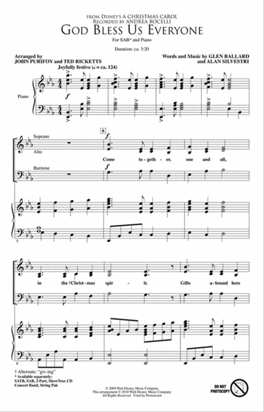 <br>Sheet music extract
