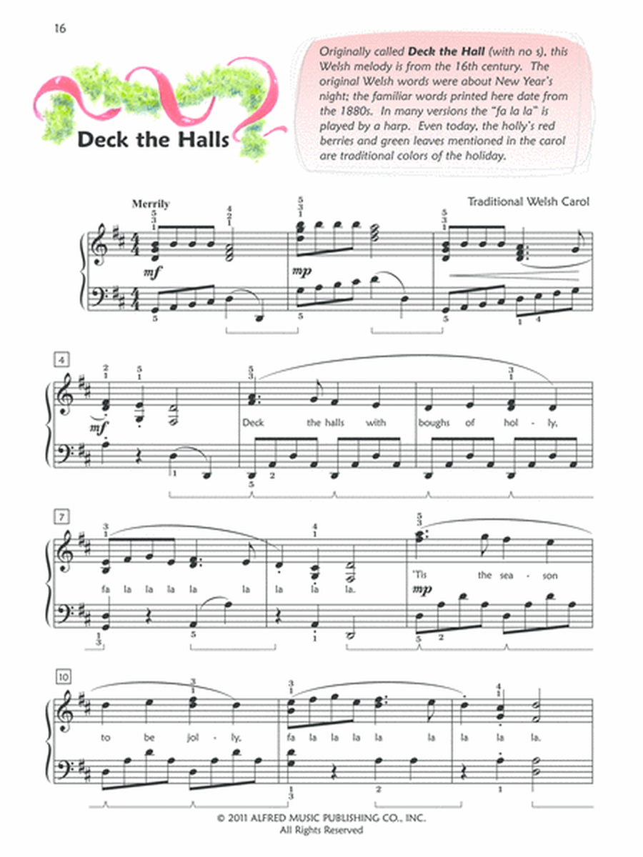 Premier Piano Course Christmas, Book 6