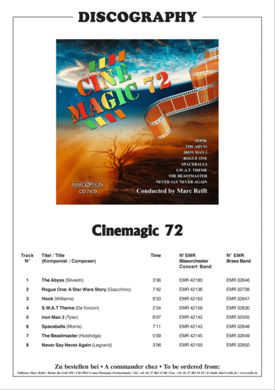 Spaceballs Spaceballs Brass Band scores gallery preview page 3