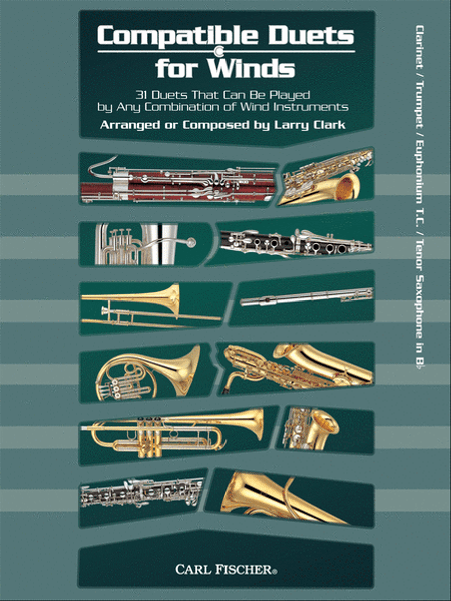 Compatible Duets for Winds B-Flat Clarinet scores gallery preview page 1