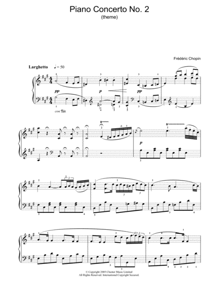 Piano Concerto No. 2 In F Minor