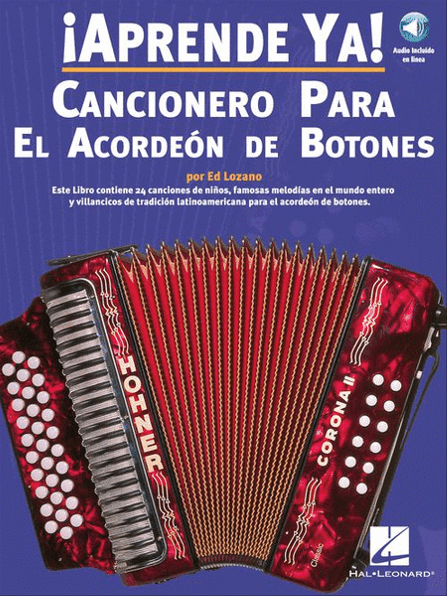 Aprende Ya! Cancionero Para El Acordeon De Botones