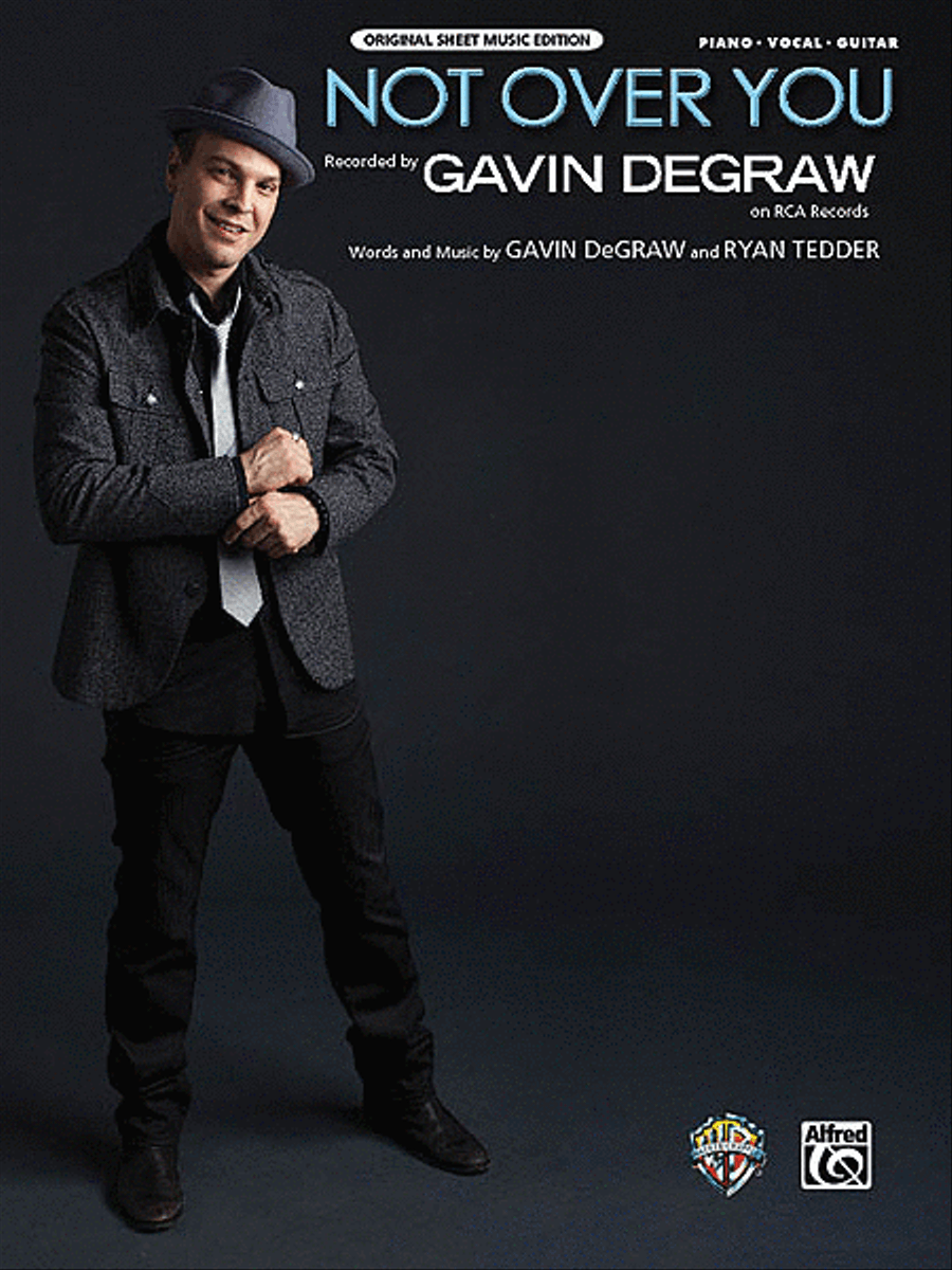 Not Over You Piano, Vocal, Guitar scores gallery preview page 1