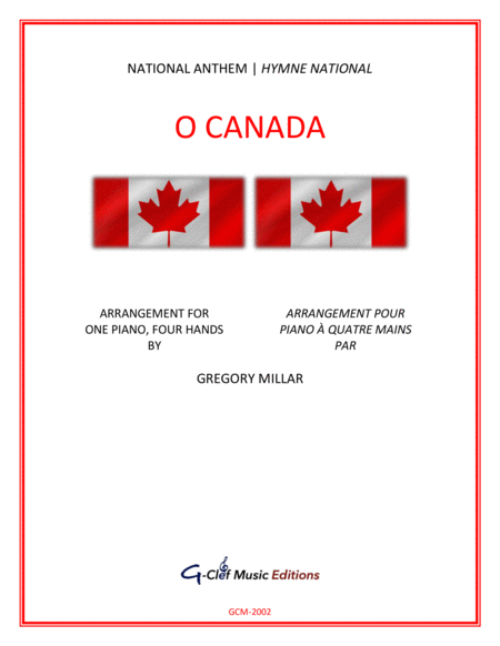 O Canada (for piano duet)