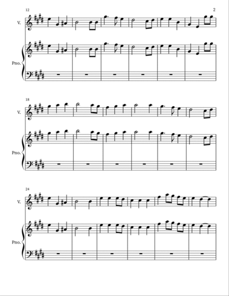 Star Spangled Banner Star Spangled Banner Voice scores gallery preview page 2