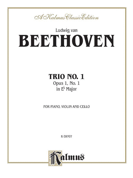 Ludwig van Beethoven: Piano Trio No. 1 - Op. 1, No. 1