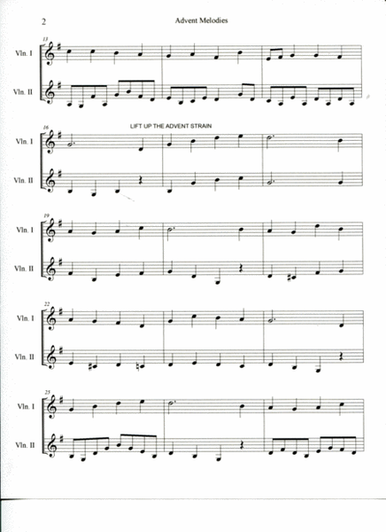 Advent Melodies image number null