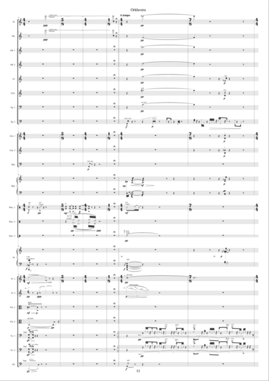 Umberto Pedraglio: ORKHESTRA (ES-22-008) - Score Only Full Orchestra scores gallery preview page 6