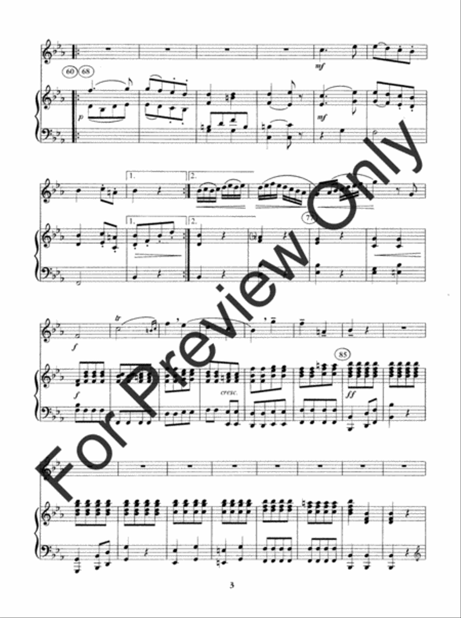 Alleluja Exultate Alleluja Exultate B-Flat Trumpet scores gallery preview page 6