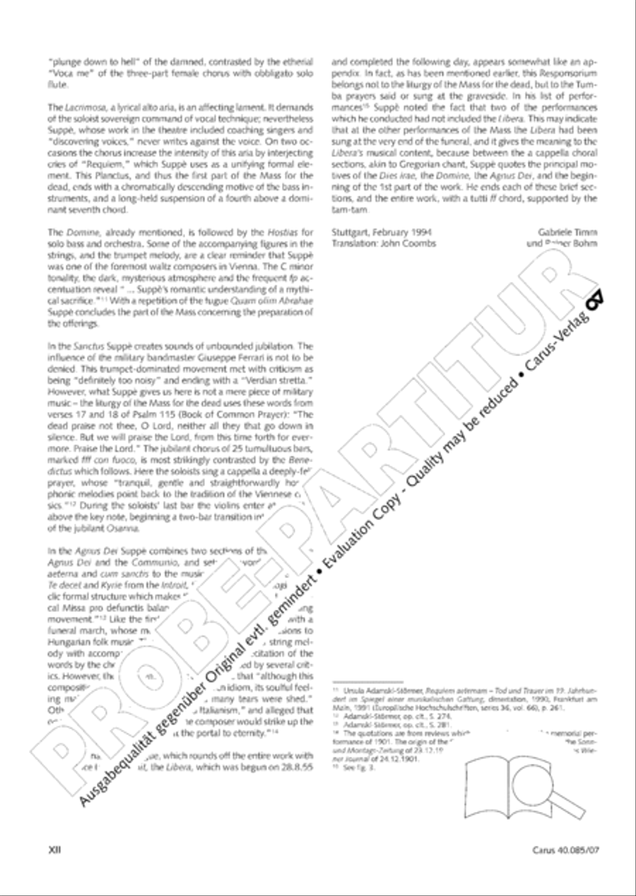Missa pro defunctis 4-Part scores gallery preview page 13