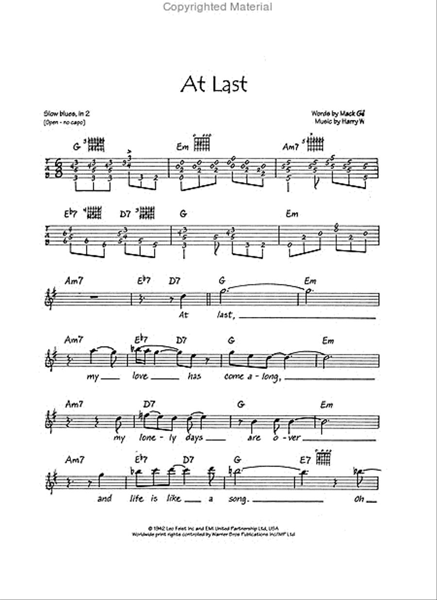 The Eva Cassidy Songbook for Guitar Acoustic Guitar scores gallery preview page 3