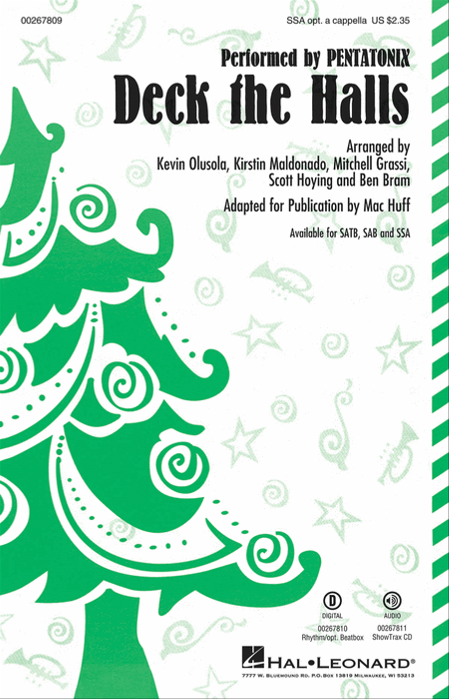 Deck the Halls SSA scores gallery preview page 1