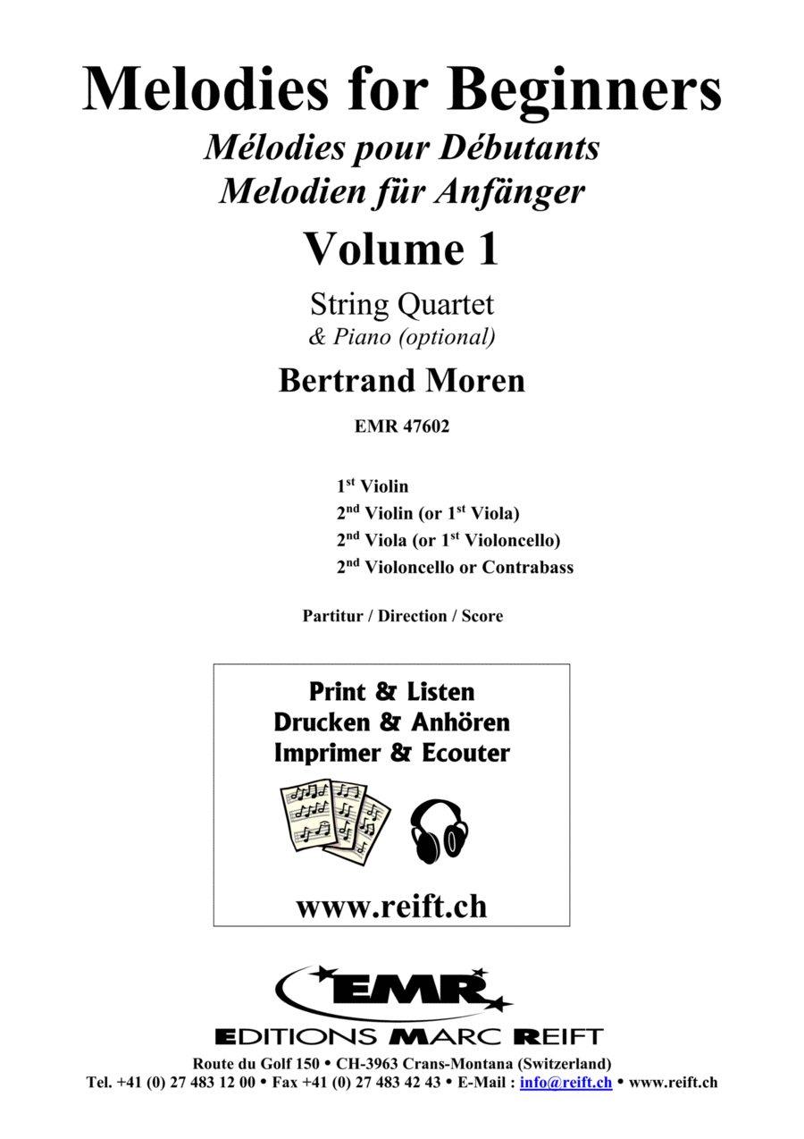 Melodies for Beginners Volume 1