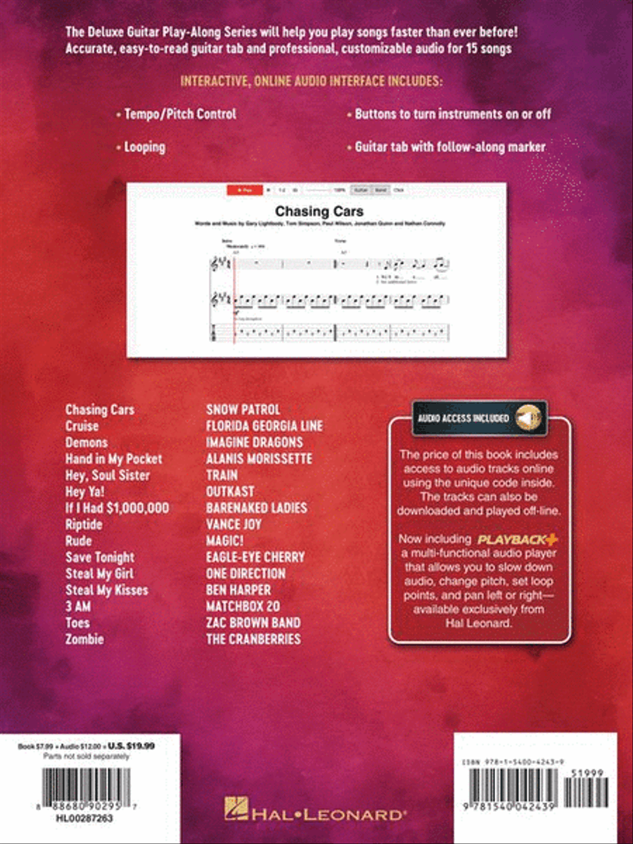 Four Chord Songs Electric Guitar scores gallery preview page 7