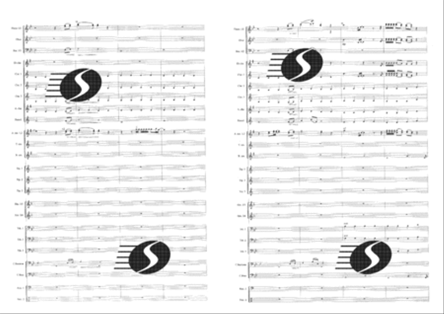 Hard to Say I'm Sorry Concert Band scores gallery preview page 3