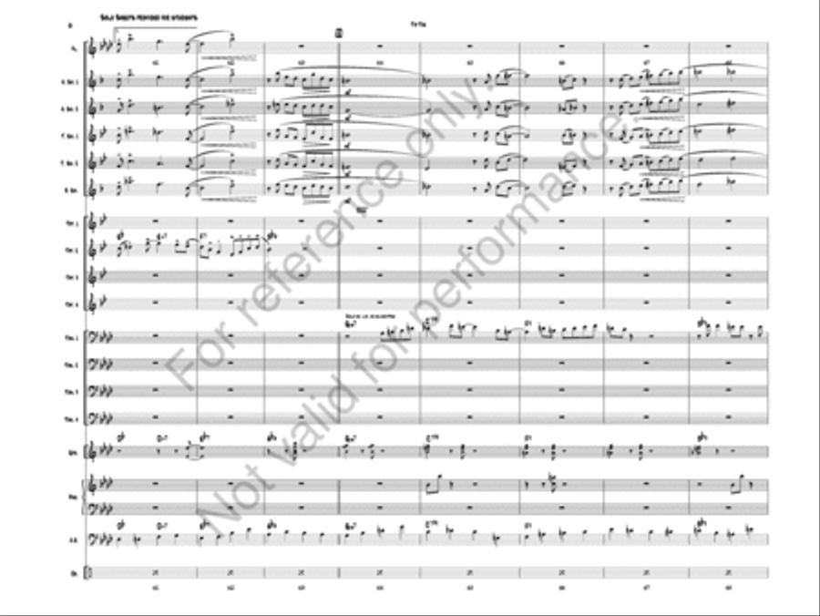 Tip Toe Jazz Ensemble scores gallery preview page 9