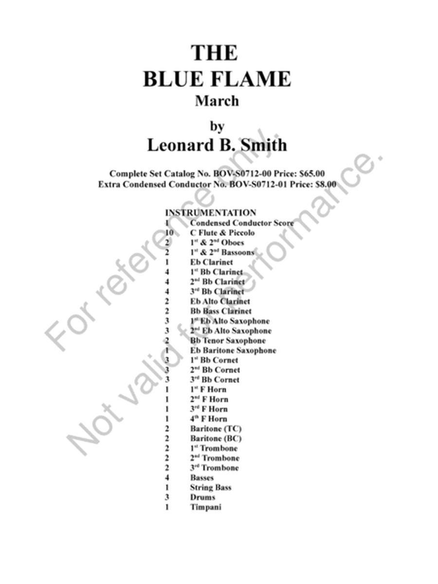 The Blue Flame image number null