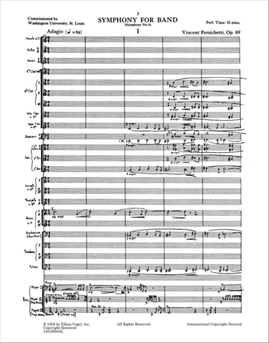 Symphony For Band Concert Band scores gallery preview page 2
