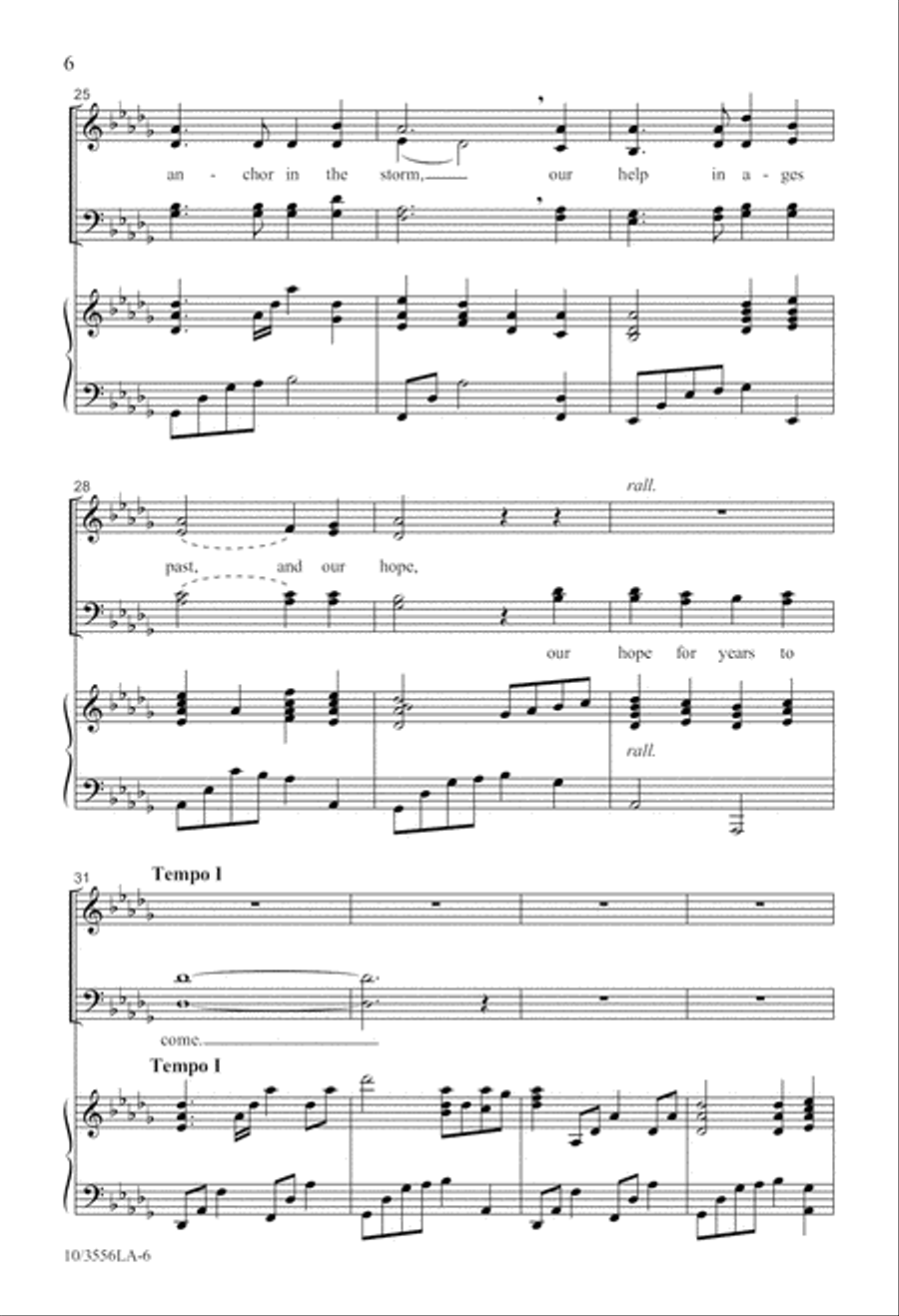 Our Hope for Years to Come 4-Part scores gallery preview page 7