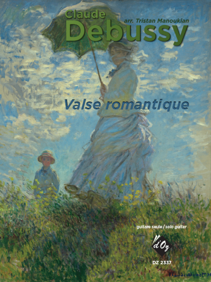 Valse romantique Classical Guitar scores gallery preview page 1