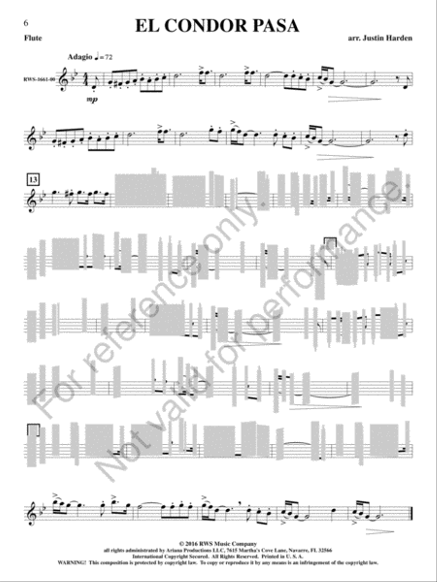 Solos Around the World Solos Around the World Flute Solo scores gallery preview page 7