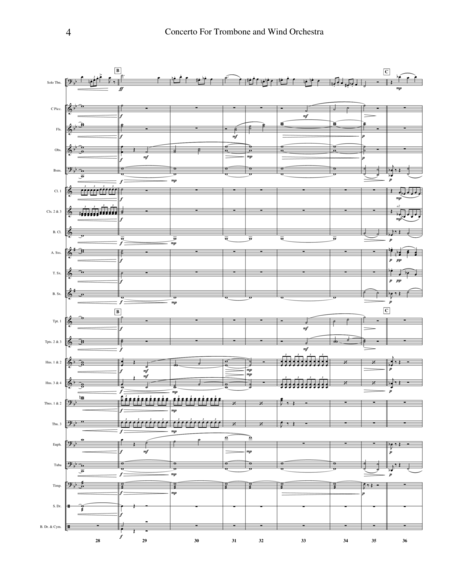 Rimsky Korsakov Trombone Concerto (transcribed for Concert Band) image number null