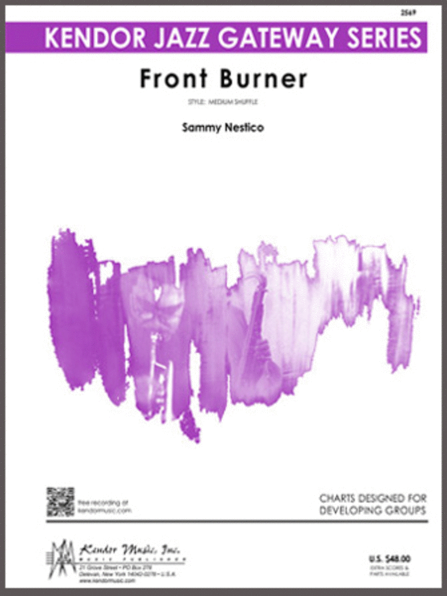 Front Burner Jazz Ensemble scores gallery preview page 1